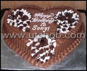 Heart Shape 005 Chocolate