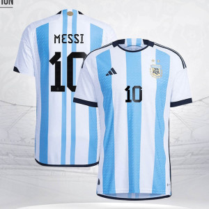 Messi Argentina Fifa World Cup Home Jersey 2022 - Player Edition