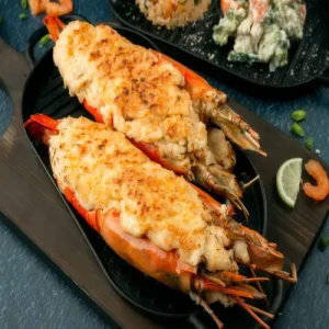 Jumbo Prawn Thermidor