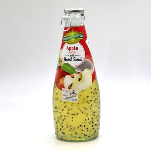 American Harvest Basil Seed Apple Juice 290ml