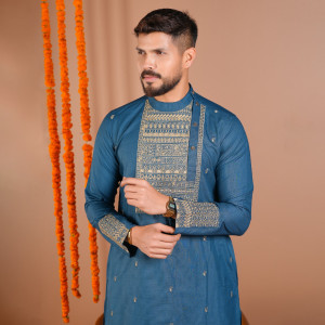 Tore Heritage Embroidery Panjabi