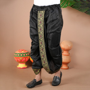 Black Rajwada Dhoti