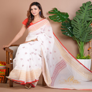 Shubhra Alpona Saree Collection