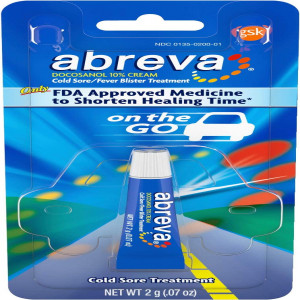 Abreva Abreva Cold Sore/Fever Blister Treatment, 2 gms (Pack of 2)