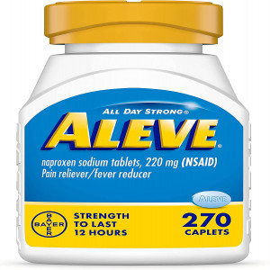 Aleve Pain Relief Naproxen Sodium Caplets ‐ 270 Count