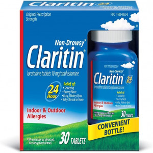 Claritin Allergy 24 Hour Tablets, 10 mg, 30 Count
