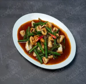 Squid with Spicy Curry Paste(