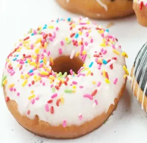 White Chocolate Doughnut