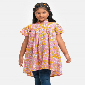 Printed Cotton Tent Style Tunic