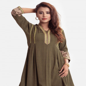 Blue Cotton Tunic