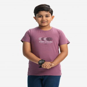 Purple Jersey Short Sleeve T-shirt
