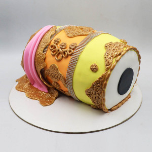 Wedding Cake ( Haldi Night Theme )