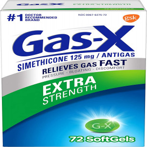 Gas-X Extra Strength Gas Relief Softgels with Simethicone 125 mg - 72 Count