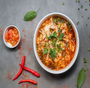 Spicy Noodles Soup