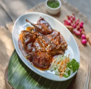 Whole Steamed Duck with Soy Sauce