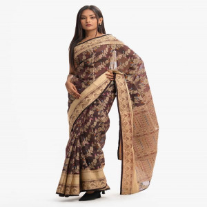 Multi-color Art Silk Saree
