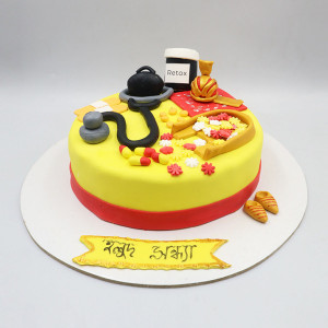 Wedding Cake ( Haldi Night )