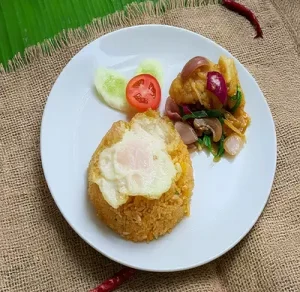 Sweet & Sour Fish Fried Rice