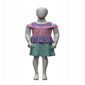 Georgette Printed Frock for Girls