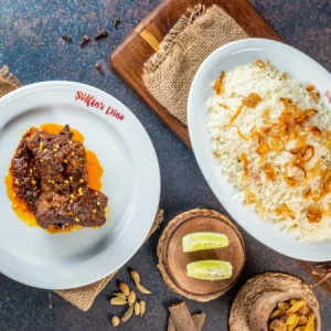 Beef Rezala with Polao