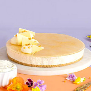 fresh-eggless-vanilla-cheesecake