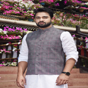 Ash Cotton Printed Coaty