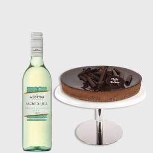 choco-cheesecake-with-wine