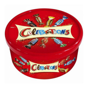 Celebration Chocolate Box 650gm