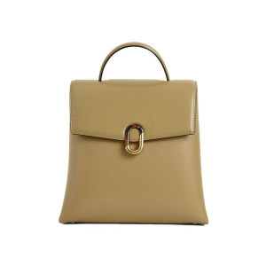 Charles And Keith Stone-Embellished Backpack – Khaki