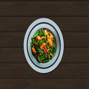 Chicken & Long Bean In Red Chili Paste