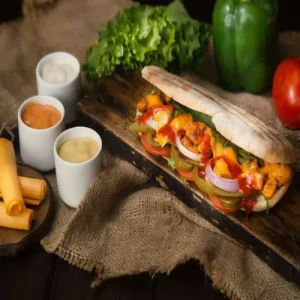 Chicken Tikka Sub Sandwich