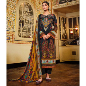Exclusive Embroidery Jam Cotton Salwar Suits