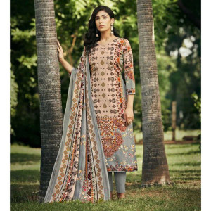 Pure Crepe Designer Salwar Kameez