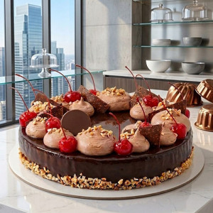 double-chocolate-cheesecake