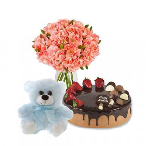 pink-carnations-with-choco-strawberry-cake-6-inch-teddy