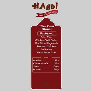 Iftar Cum Dinner 2 - Handi