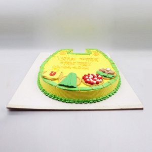 Wedding Cake ( Gaye Holud Theme )