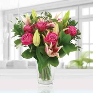 roses-and-lilies