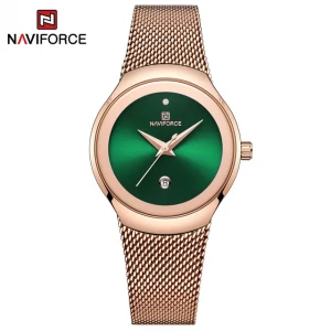 Naviforce 5004 – RoseGold Green