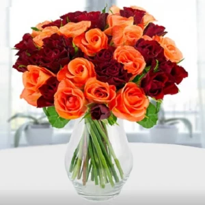 passion-of-red-and-orange-roses