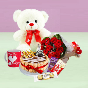 Valentine's Gift & Meal Combo