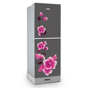 VISION Glass Door Refrigerator RE-180 Liter  Mirror Iris Top Mount