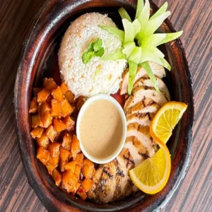 Smoky Seared Chicken Platter
