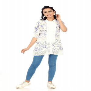 White Linen Top