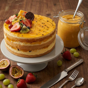 vanilla-passion-fruit-cake