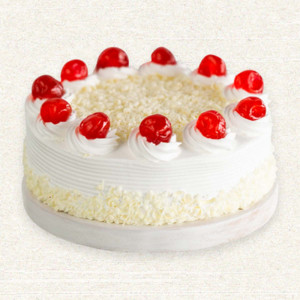 White Forest Cake