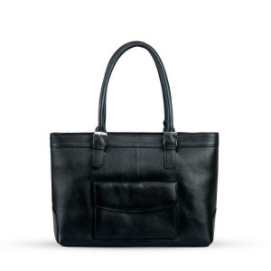 Women Executive Coach Leather Tote Bag