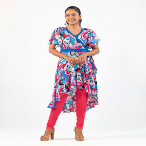 Georgette Printed Kurti