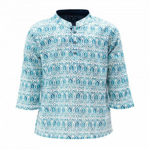 Printed Cotton Newborn Panjabi
