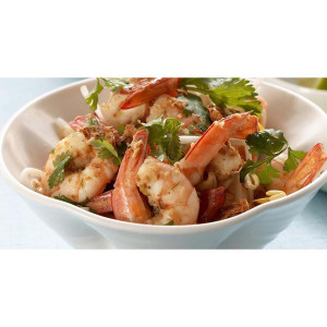 PRAWNS WITH GREEN PEPPER